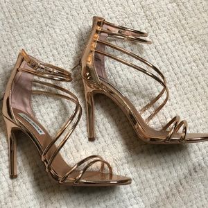Steve Madden Rose Gold Heels
